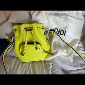 FENDI Mon Tresor Mini Bucket Bag